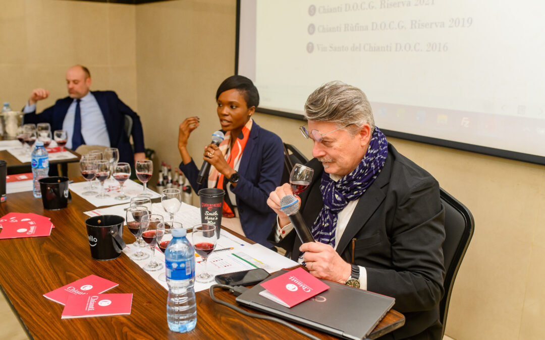 Vino, il debutto africano del Chianti è un successo: bene la masterclass e le degustazioni in Nigeria